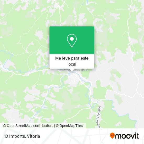 D Imports mapa
