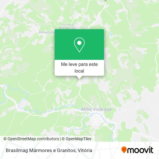 Brasilmag Mármores e Granitos mapa