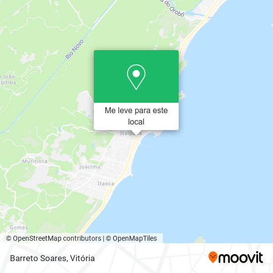 Barreto Soares mapa
