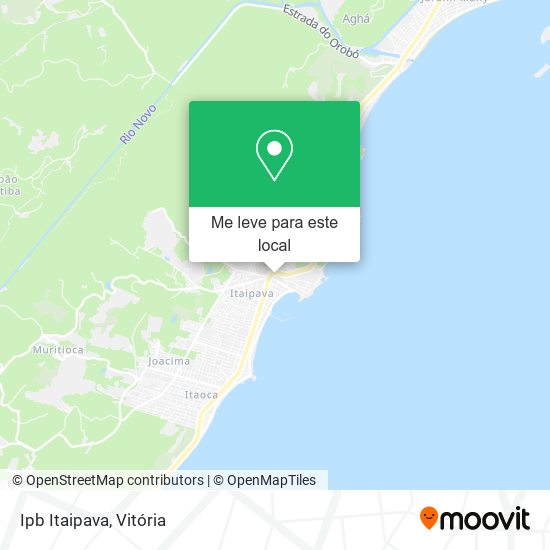 Ipb Itaipava mapa