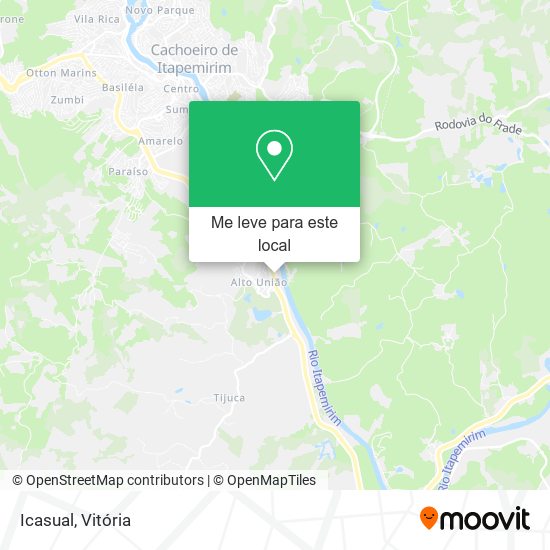 Icasual mapa