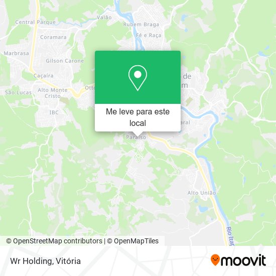 Wr Holding mapa
