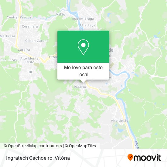 Ingratech Cachoeiro mapa