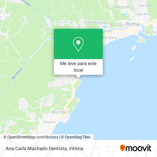 Ana Carla Machado Dentista mapa