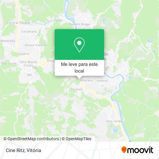 Cine Ritz mapa