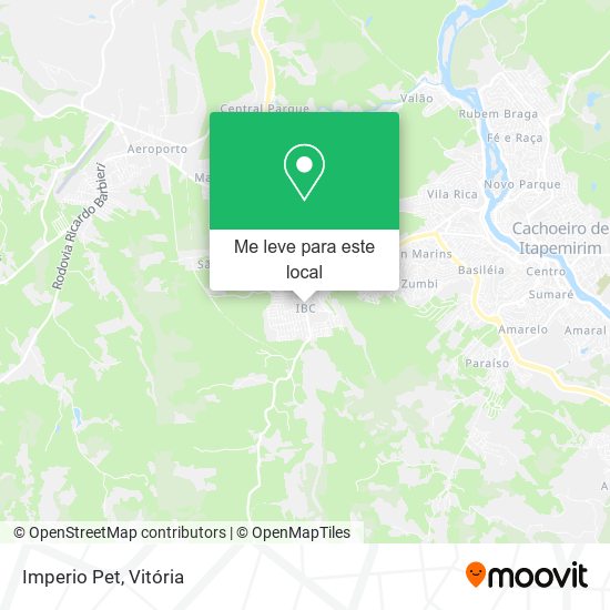 Imperio Pet mapa