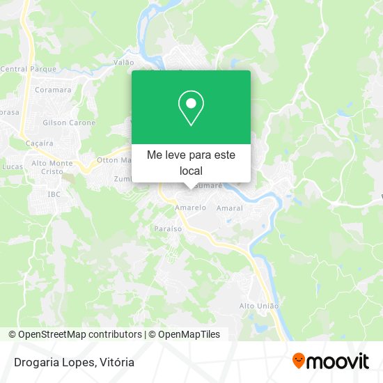 Drogaria Lopes mapa