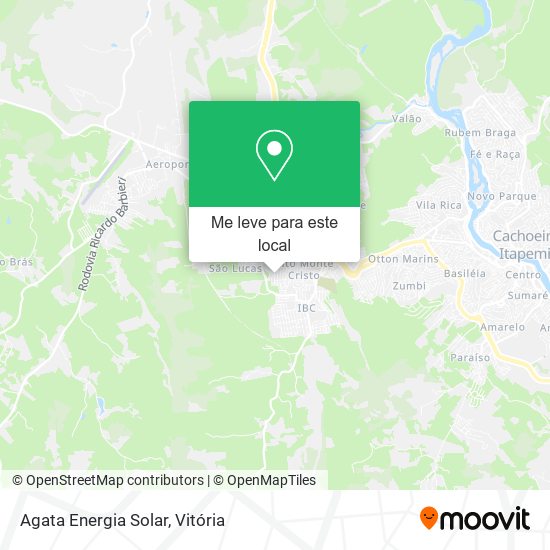 Agata Energia Solar mapa