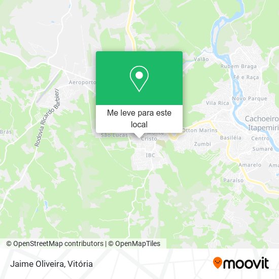 Jaime Oliveira mapa