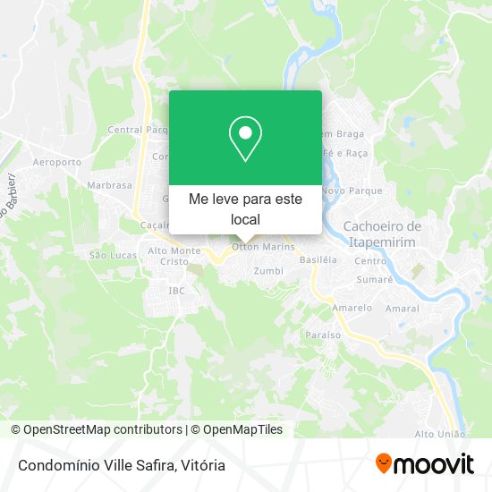 Condomínio Ville Safira mapa