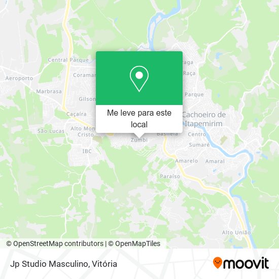 Jp Studio Masculino mapa