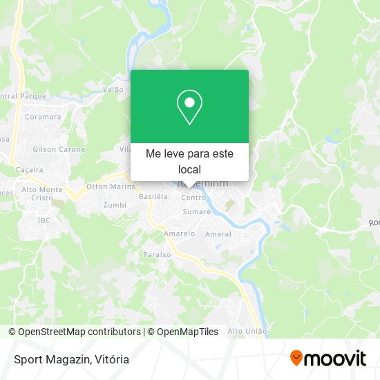 Sport Magazin mapa