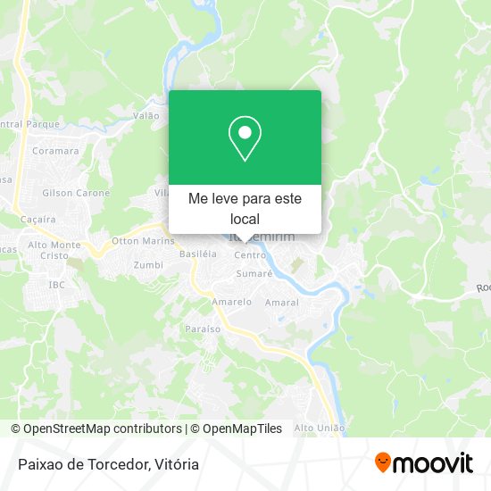 Paixao de Torcedor mapa