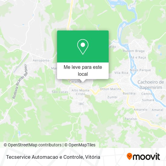 Tecservice Automacao e Controle mapa