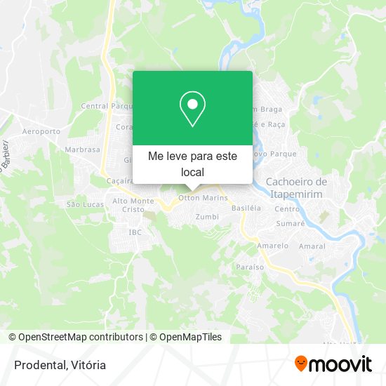 Prodental mapa