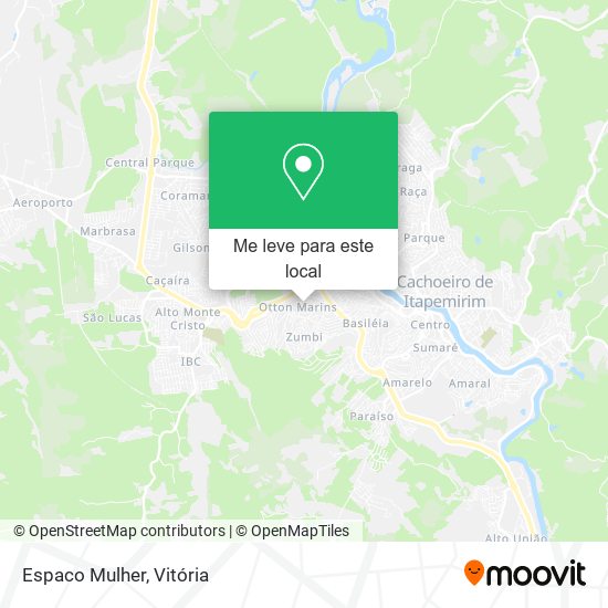 Espaco Mulher mapa