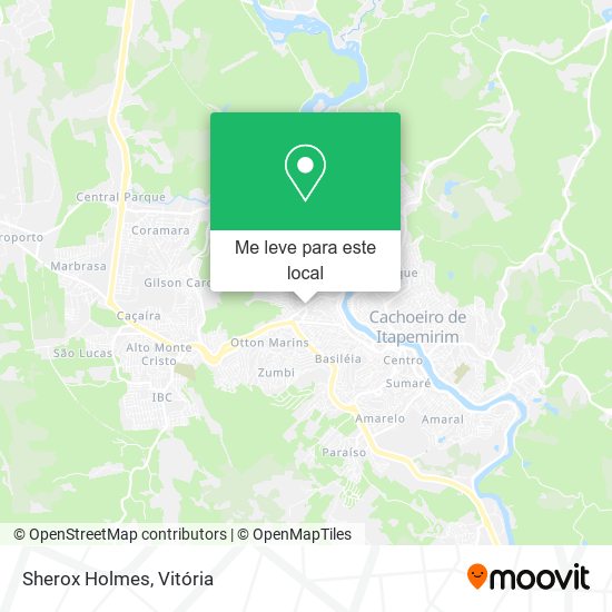 Sherox Holmes mapa