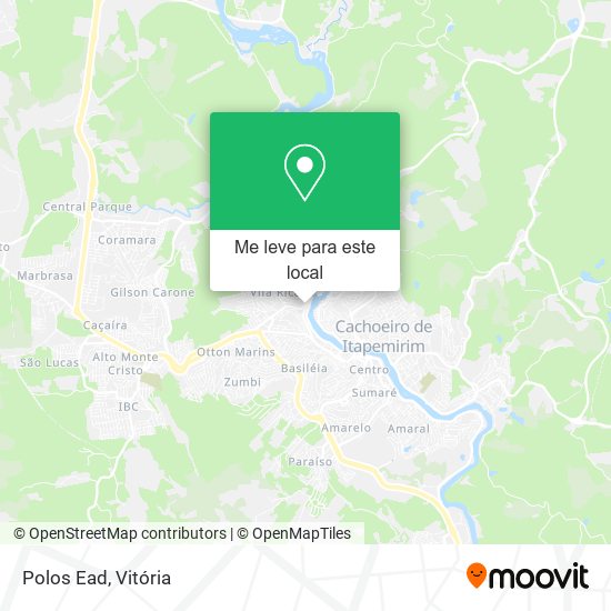 Polos Ead mapa