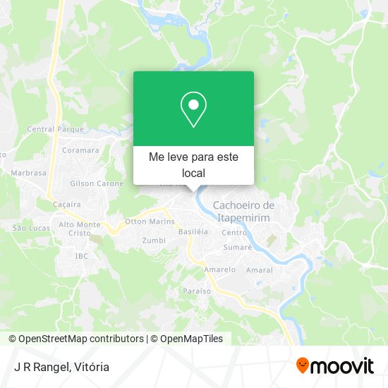 J R Rangel mapa