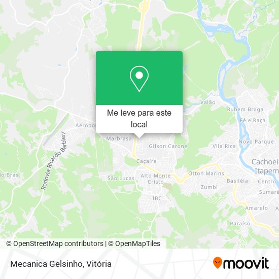 Mecanica Gelsinho mapa