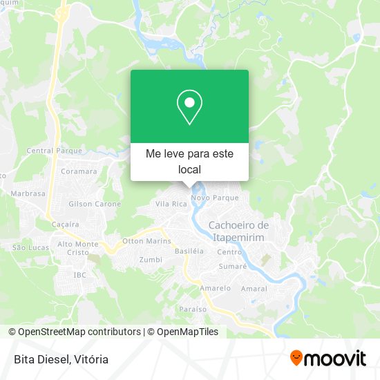Bita Diesel mapa