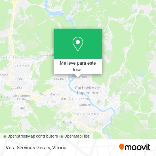 Vera Servicos Gerais mapa
