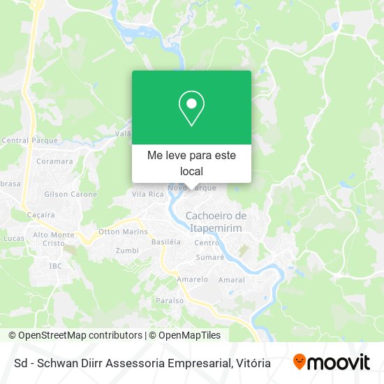 Sd - Schwan Diirr Assessoria Empresarial mapa