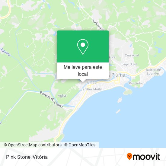 Pink Stone mapa
