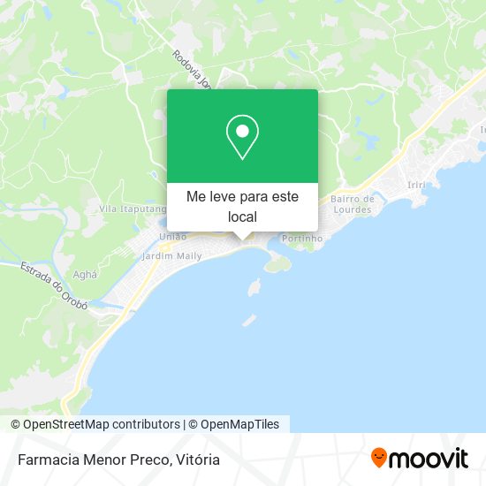Farmacia Menor Preco mapa