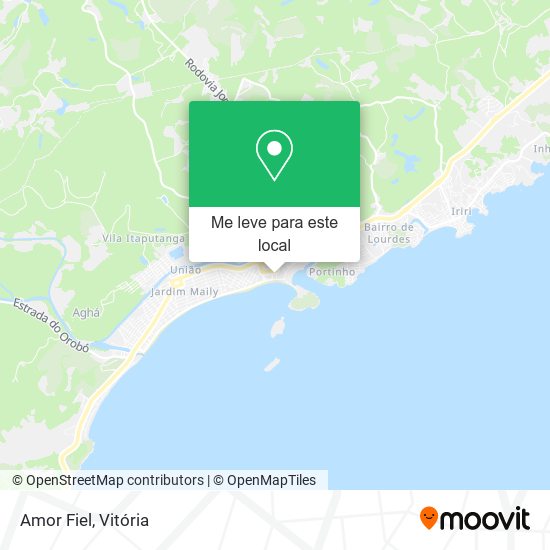Amor Fiel mapa