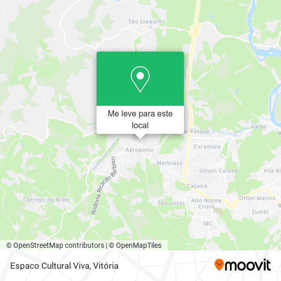 Espaco Cultural Viva mapa