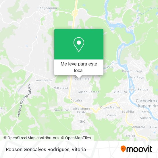 Robson Goncalves Rodrigues mapa