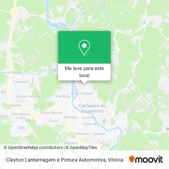 Cleyton Lanternagem e Pintura Automotiva mapa