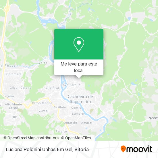 Luciana Polonini Unhas Em Gel mapa