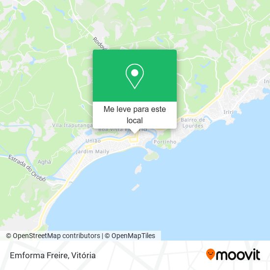 Emforma Freire mapa