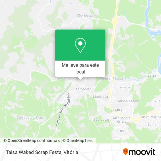 Taisa Waked Scrap Festa mapa