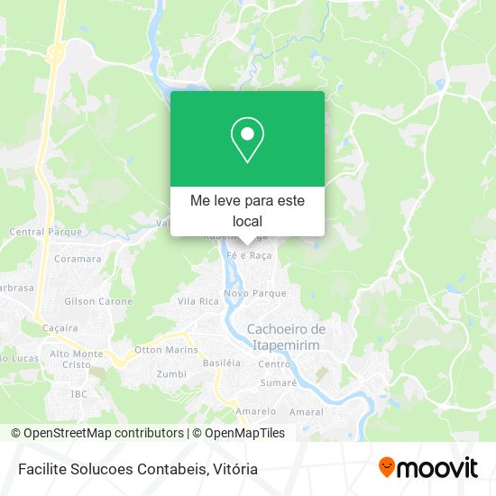 Facilite Solucoes Contabeis mapa