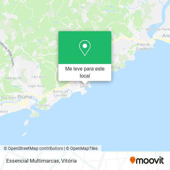 Essencial Multimarcas mapa