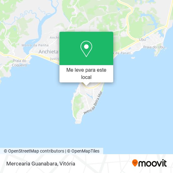 Mercearia Guanabara mapa
