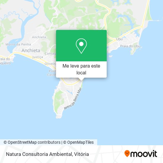 Natura Consultoria Ambiental mapa