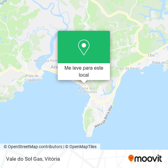 Vale do Sol Gas mapa