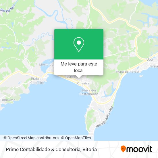 Prime Contabilidade & Consultoria mapa