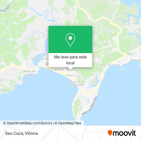 Seu Cuca mapa