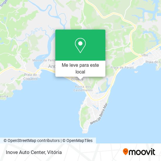 Inove Auto Center mapa