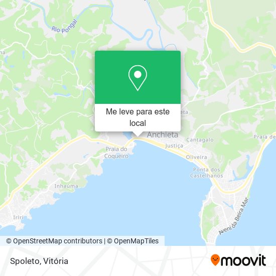 Spoleto mapa