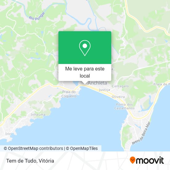 Tem de Tudo mapa