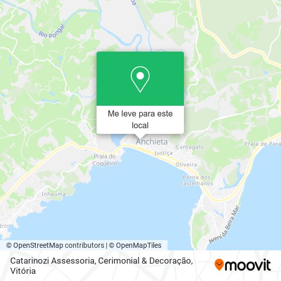Catarinozi Assessoria, Cerimonial & Decoração mapa