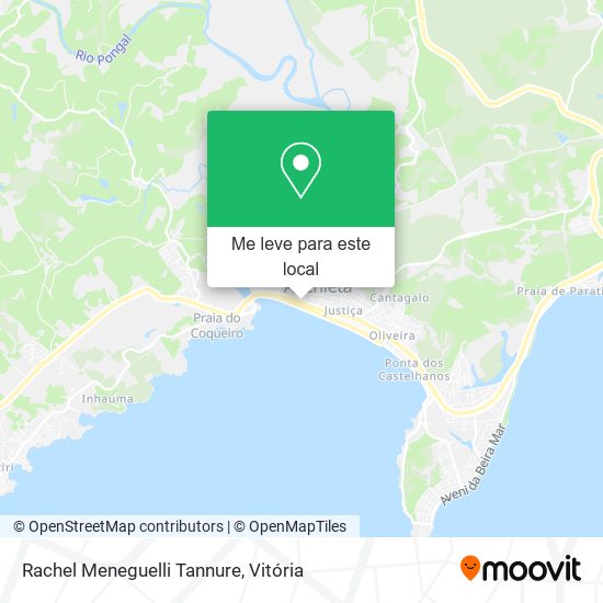 Rachel Meneguelli Tannure mapa