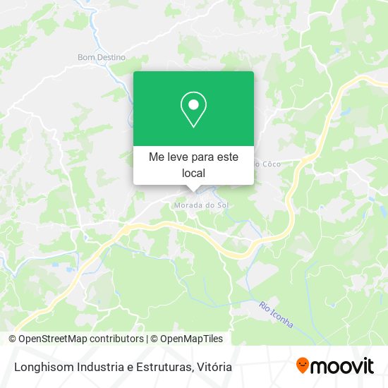 Longhisom Industria e Estruturas mapa