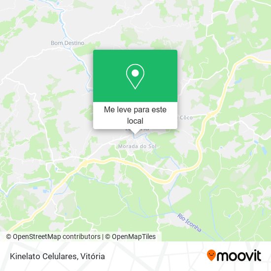 Kinelato Celulares mapa